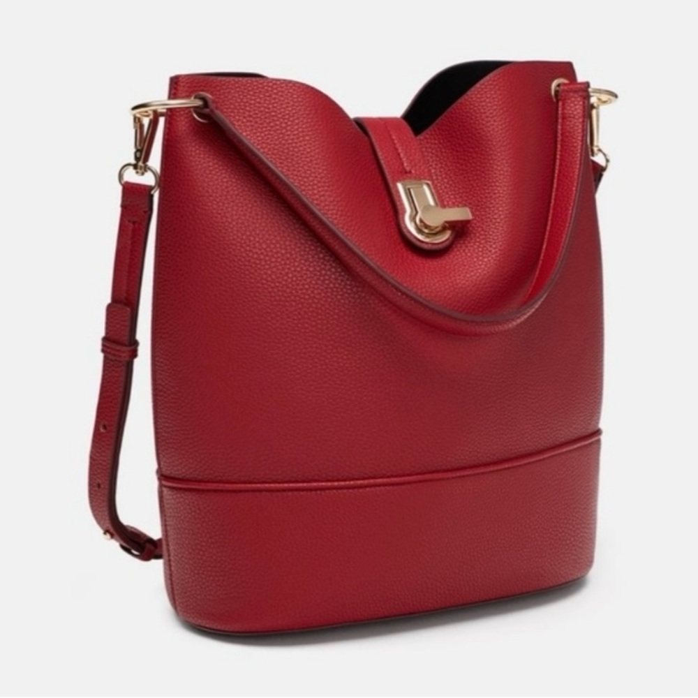 Zara red shoulder bag NWT